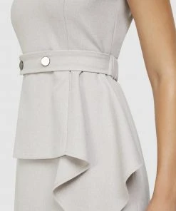ARIS Layered Snap Belt Dress Stone -Deals The Style Setters Store http3A2F2Fstatic.theiconic.com .au2Fp2Faris 4474 854768 4