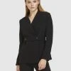 ARIS Snap Belt Blazer Black