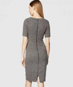 ARIS Twill Midsleeve Dress Twill Grey -Deals The Style Setters Store http3A2F2Fstatic.theiconic.com .au2Fp2Faris 5447 373788 3
