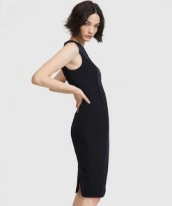 ARIS Curved Seam Dress Black -Deals The Style Setters Store http3A2F2Fstatic.theiconic.com .au2Fp2Faris 6824 323989 3