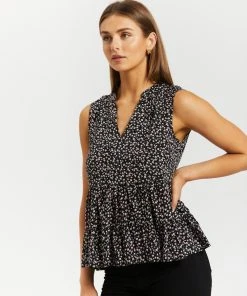 Atmos&Here Odette Smock Top Black Floral -Deals The Style Setters Store http3A2F2Fstatic.theiconic.com .au2Fp2Fatmos here 0064 7210231 4