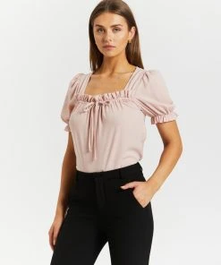 Atmos&Here Sharon Puff Sleeve Blouse Soft Pink -Deals The Style Setters Store http3A2F2Fstatic.theiconic.com .au2Fp2Fatmos here 0090 9529531 4