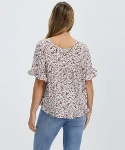 Atmos&Here Blainey Frill Sleeve Top Floral -Deals The Style Setters Store http3A2F2Fstatic.theiconic.com .au2Fp2Fatmos here 0251 1760031 3