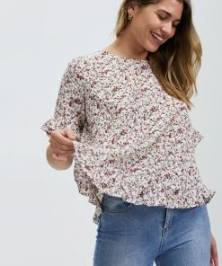 Atmos&Here Blainey Frill Sleeve Top Floral -Deals The Style Setters Store http3A2F2Fstatic.theiconic.com .au2Fp2Fatmos here 0257 1760031 4