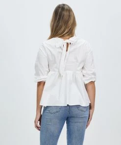 Atmos&Here Tamika Puff Sleeve Smock Blouse White -Deals The Style Setters Store http3A2F2Fstatic.theiconic.com .au2Fp2Fatmos here 0313 0504131 3