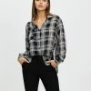 Atmos&Here Milana Shirt Black Check
