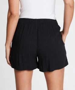 Atmos&Here Millicent Pleat Front Shorts Black -Deals The Style Setters Store http3A2F2Fstatic.theiconic.com .au2Fp2Fatmos here 0737 3510231 3