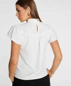 Atmos&Here Fia Flutter Sleeve Blouse White -Deals The Style Setters Store http3A2F2Fstatic.theiconic.com .au2Fp2Fatmos here 0781 2029531 4