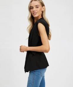 Atmos&Here Rita Pleat Front Blouse Black -Deals The Style Setters Store http3A2F2Fstatic.theiconic.com .au2Fp2Fatmos here 0788 4008141 2