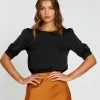 Atmos&Here Elise Blouse Black