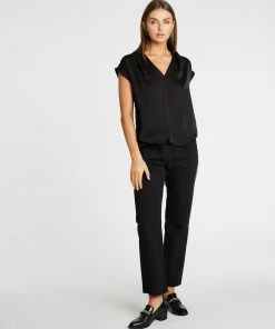 Atmos&Here Annette V-Neck Blouse Black -Deals The Style Setters Store http3A2F2Fstatic.theiconic.com .au2Fp2Fatmos here 0872 1619531 5