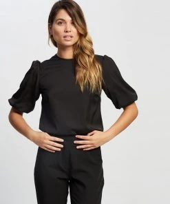 Atmos&Here Elora Blouse Black