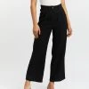 Atmos&Here Ava Pleat Front Pants Black