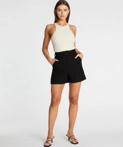 Atmos&Here Annisa High-Waisted Shorts Black -Deals The Style Setters Store http3A2F2Fstatic.theiconic.com .au2Fp2Fatmos here 1029 5667331 5