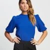 Atmos&Here Elora Blouse Cobalt Blue