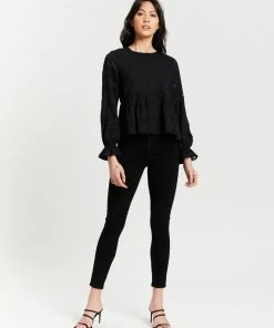 Atmos&Here Isabelle Floral Burn Out Blouse Black -Deals The Style Setters Store http3A2F2Fstatic.theiconic.com .au2Fp2Fatmos here 1209 5579921 5