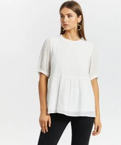 Atmos&Here Annabelle Blouse White