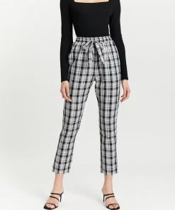 Atmos&Here Marlee Check Pants Black Check