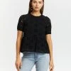 Atmos&Here Novah Broderie Blouse Black