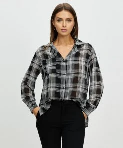 Atmos&Here Milana Shirt Black Check -Deals The Style Setters Store http3A2F2Fstatic.theiconic.com .au2Fp2Fatmos here 1566 4536721 2