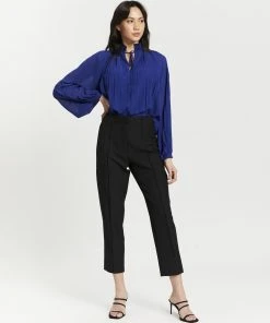 Atmos&Here Wynn Blouson Sleeve Blouse Cobalt Chiffon -Deals The Style Setters Store http3A2F2Fstatic.theiconic.com .au2Fp2Fatmos here 1593 1195821 5