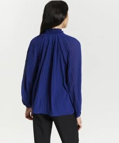 Atmos&Here Wynn Blouson Sleeve Blouse Cobalt Chiffon -Deals The Style Setters Store http3A2F2Fstatic.theiconic.com .au2Fp2Fatmos here 1611 1195821 3