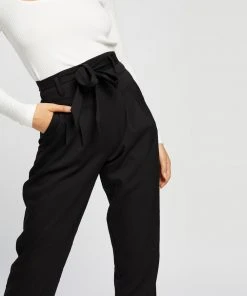 Atmos&Here Becca Tie-Front Pants Black -Deals The Style Setters Store http3A2F2Fstatic.theiconic.com .au2Fp2Fatmos here 1691 9313521 4