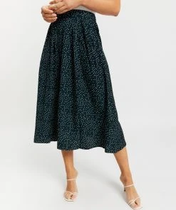 Atmos&Here Melrose Pleated Midi Skirt Green Speckle -Deals The Style Setters Store http3A2F2Fstatic.theiconic.com .au2Fp2Fatmos here 1712 3960031 4