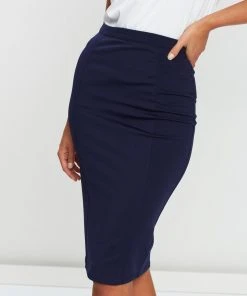 Atmos&Here Naomi Pencil Skirt Navy -Deals The Style Setters Store http3A2F2Fstatic.theiconic.com .au2Fp2Fatmos here 2179 483637 4