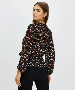 Atmos&Here Nellie Wrap Blouse Black Print -Deals The Style Setters Store http3A2F2Fstatic.theiconic.com .au2Fp2Fatmos here 2497 7536721 3