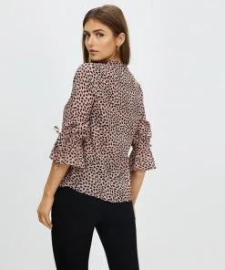 Atmos&Here Jericho Shirt Nude Spot Print -Deals The Style Setters Store http3A2F2Fstatic.theiconic.com .au2Fp2Fatmos here 2537 2436721 3