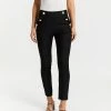 Atmos&Here Esme Button Detail Pants Black