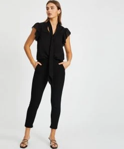 Atmos&Here Harper Tie Neck Blouse Black Dobby -Deals The Style Setters Store http3A2F2Fstatic.theiconic.com .au2Fp2Fatmos here 2900 4029531 5