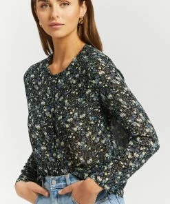 Atmos&Here Penelope Pleat Front Blouse Black Floral -Deals The Style Setters Store http3A2F2Fstatic.theiconic.com .au2Fp2Fatmos here 3034 9279921 4
