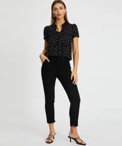 Atmos&Here Camilla Flutter Sleeve Blouse Black Hearts -Deals The Style Setters Store http3A2F2Fstatic.theiconic.com .au2Fp2Fatmos here 3120 1719531 5