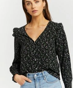 Atmos&Here Ashleigh Frill Sleeve Blouse Floral -Deals The Style Setters Store http3A2F2Fstatic.theiconic.com .au2Fp2Fatmos here 3181 0579921 4