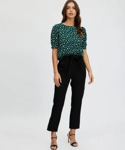 Atmos&Here Elise Blouse Teal Speckle -Deals The Style Setters Store http3A2F2Fstatic.theiconic.com .au2Fp2Fatmos here 3308 8747531 5