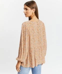 Atmos&Here Belle Puff Sleeve Smock Top Rust Floral -Deals The Style Setters Store http3A2F2Fstatic.theiconic.com .au2Fp2Fatmos here 3309 7579921 3