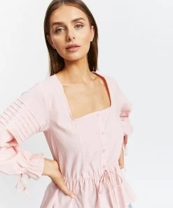 Atmos&Here Juniper Cotton Blouse Blush Pink -Deals The Style Setters Store http3A2F2Fstatic.theiconic.com .au2Fp2Fatmos here 3437 6704131 4