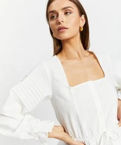 Atmos&Here Juniper Cotton Blouse White -Deals The Style Setters Store http3A2F2Fstatic.theiconic.com .au2Fp2Fatmos here 3566 7704131 4