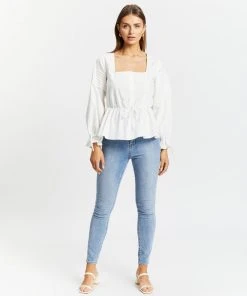 Atmos&Here Juniper Cotton Blouse White -Deals The Style Setters Store http3A2F2Fstatic.theiconic.com .au2Fp2Fatmos here 3575 7704131 5