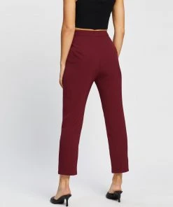 Atmos&Here Gigi Pants Burgundy -Deals The Style Setters Store http3A2F2Fstatic.theiconic.com .au2Fp2Fatmos here 4060 4413521 3
