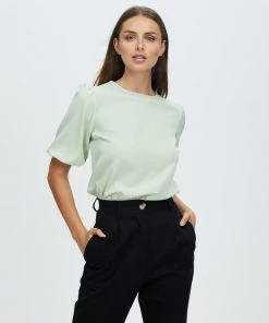 Atmos&Here Elora Blouse Sage Green