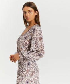 Atmos&Here Caroline Shirred Hem Blouse White Paisley -Deals The Style Setters Store http3A2F2Fstatic.theiconic.com .au2Fp2Fatmos here 5403 4579921 3