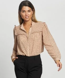 Atmos&Here Romi Shirt Pink Spot