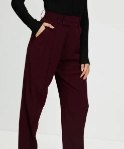 Atmos&Here Tara Pants Burgundy -Deals The Style Setters Store http3A2F2Fstatic.theiconic.com .au2Fp2Fatmos here 5628 8250521 4