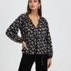 Atmos&Here Samantha Blouse Black Floral
