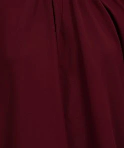 Atmos&Here Astrid Tie Neck Blouse Burgundy -Deals The Style Setters Store http3A2F2Fstatic.theiconic.com .au2Fp2Fatmos here 5709 8885821 6