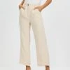 Atmos&Here Ava Pleat Front Pants Cream