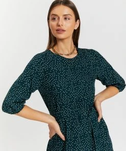 Atmos&Here Jenna Dotty Dress Teal Spot -Deals The Style Setters Store http3A2F2Fstatic.theiconic.com .au2Fp2Fatmos here 5981 0250821 4